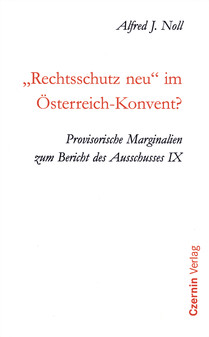 „Rechtsschutz neu“ im Österreich-Konvent? (Provisorische Marginalien zum Bericht des Ausschusses IX)